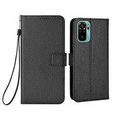 Handytasche Stand Schutzhülle Flip Leder Hülle BY6 für Xiaomi Redmi Note 11 SE India 4G Schwarz