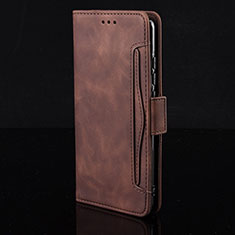 Handytasche Stand Schutzhülle Flip Leder Hülle BY7 für Xiaomi Redmi Note 10 4G Braun