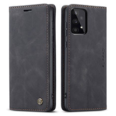 Handytasche Stand Schutzhülle Flip Leder Hülle C01S für Samsung Galaxy A33 5G Schwarz