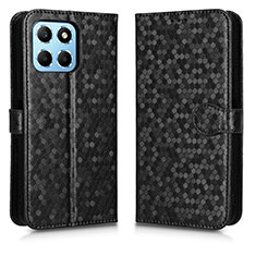 Handytasche Stand Schutzhülle Flip Leder Hülle C01X für Huawei Honor X6 5G Schwarz