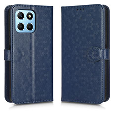 Handytasche Stand Schutzhülle Flip Leder Hülle C01X für Huawei Honor X6 Blau