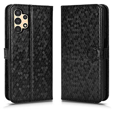 Handytasche Stand Schutzhülle Flip Leder Hülle C01X für Samsung Galaxy A13 4G Schwarz