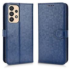 Handytasche Stand Schutzhülle Flip Leder Hülle C01X für Samsung Galaxy A33 5G Blau