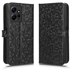 Handytasche Stand Schutzhülle Flip Leder Hülle C01X für Xiaomi Redmi Note 12 4G Schwarz