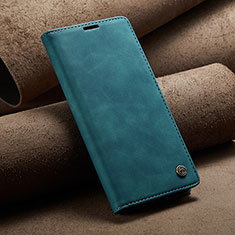 Handytasche Stand Schutzhülle Flip Leder Hülle C02S für Xiaomi Redmi Note 10 5G Blau