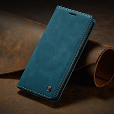 Handytasche Stand Schutzhülle Flip Leder Hülle C02S für Xiaomi Redmi Note 12 Pro 4G Blau