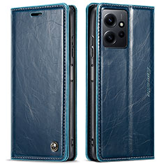 Handytasche Stand Schutzhülle Flip Leder Hülle C03S für Xiaomi Redmi Note 12 4G Blau