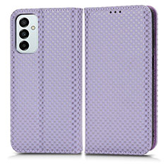 Handytasche Stand Schutzhülle Flip Leder Hülle C03X für Samsung Galaxy F23 5G Violett