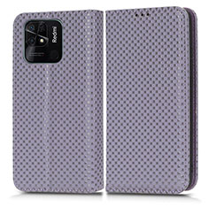 Handytasche Stand Schutzhülle Flip Leder Hülle C03X für Xiaomi Redmi 10 Power Violett