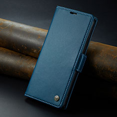 Handytasche Stand Schutzhülle Flip Leder Hülle C04S für Xiaomi Poco C65 Blau