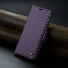 Handytasche Stand Schutzhülle Flip Leder Hülle C04S für Xiaomi Redmi Note 13 5G Violett