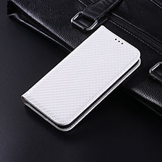 Handytasche Stand Schutzhülle Flip Leder Hülle C04X für Xiaomi POCO C3 Weiß