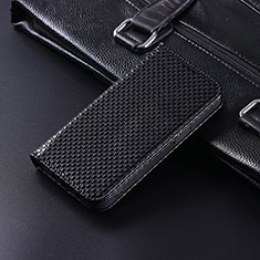 Handytasche Stand Schutzhülle Flip Leder Hülle C04X für Xiaomi Redmi 10A 4G Schwarz