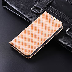 Handytasche Stand Schutzhülle Flip Leder Hülle C04X für Xiaomi Redmi 9 India Gold