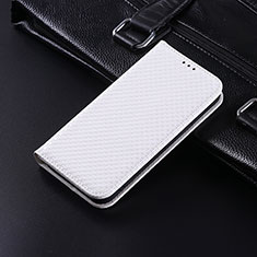 Handytasche Stand Schutzhülle Flip Leder Hülle C04X für Xiaomi Redmi Note 10 5G Weiß