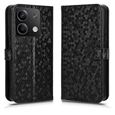 Handytasche Stand Schutzhülle Flip Leder Hülle C04X für Xiaomi Redmi Note 13 5G Schwarz