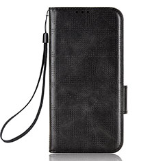 Handytasche Stand Schutzhülle Flip Leder Hülle C05X für Samsung Galaxy Z Fold5 5G Schwarz