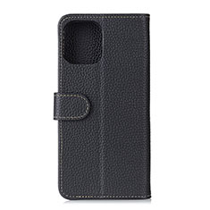 Handytasche Stand Schutzhülle Flip Leder Hülle C06 für Xiaomi Mi 11 5G Schwarz
