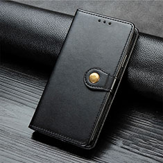 Handytasche Stand Schutzhülle Flip Leder Hülle D01 für Xiaomi Mi Note 10 Schwarz