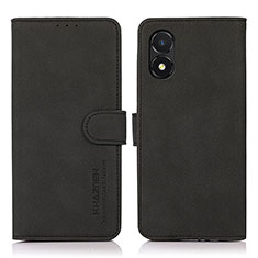 Handytasche Stand Schutzhülle Flip Leder Hülle D01Y für Huawei Honor X5 Schwarz