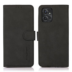 Handytasche Stand Schutzhülle Flip Leder Hülle D01Y für Motorola Moto G Power 5G (2023) Schwarz