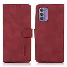 Handytasche Stand Schutzhülle Flip Leder Hülle D01Y für Nokia G310 5G Rot