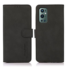 Handytasche Stand Schutzhülle Flip Leder Hülle D01Y für OnePlus 9 Pro 5G Schwarz