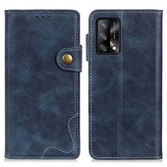 Handytasche Stand Schutzhülle Flip Leder Hülle D01Y für Oppo A95 4G Blau