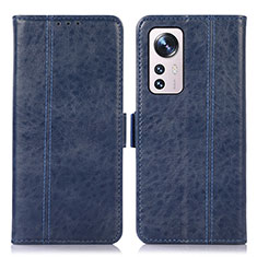 Handytasche Stand Schutzhülle Flip Leder Hülle D01Y für Xiaomi Mi 12S 5G Blau