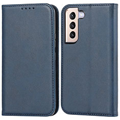 Handytasche Stand Schutzhülle Flip Leder Hülle D03T für Samsung Galaxy S23 5G Blau