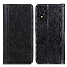 Handytasche Stand Schutzhülle Flip Leder Hülle D03Y für Huawei Honor X5 Schwarz