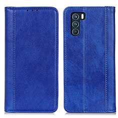 Handytasche Stand Schutzhülle Flip Leder Hülle D03Y für Oppo K9 Pro 5G Blau