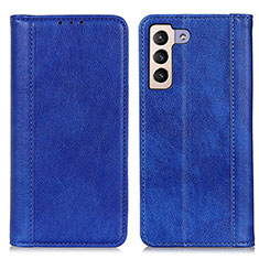 Handytasche Stand Schutzhülle Flip Leder Hülle D03Y für Samsung Galaxy S22 Plus 5G Blau