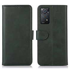 Handytasche Stand Schutzhülle Flip Leder Hülle D03Y für Xiaomi Redmi Note 11 Pro 4G Grün