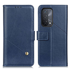 Handytasche Stand Schutzhülle Flip Leder Hülle D04Y für OnePlus Nord N200 5G Blau