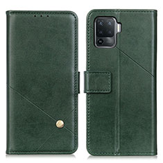 Handytasche Stand Schutzhülle Flip Leder Hülle D04Y für Oppo A94 4G Grün