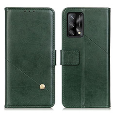 Handytasche Stand Schutzhülle Flip Leder Hülle D04Y für Oppo A95 4G Grün