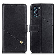 Handytasche Stand Schutzhülle Flip Leder Hülle D04Y für Oppo K9 Pro 5G Schwarz