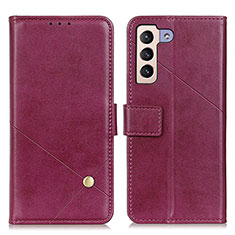 Handytasche Stand Schutzhülle Flip Leder Hülle D04Y für Samsung Galaxy S22 Plus 5G Violett