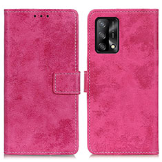 Handytasche Stand Schutzhülle Flip Leder Hülle D05Y für Oppo A95 4G Pink