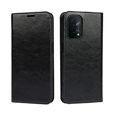 Handytasche Stand Schutzhülle Flip Leder Hülle D07T für OnePlus Nord N200 5G Schwarz