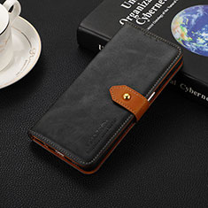 Handytasche Stand Schutzhülle Flip Leder Hülle D07Y für Huawei Honor X5 Plus Schwarz