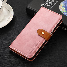 Handytasche Stand Schutzhülle Flip Leder Hülle D07Y für Huawei Honor X6a Rosa