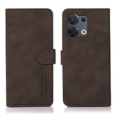 Handytasche Stand Schutzhülle Flip Leder Hülle D08Y für Xiaomi Redmi Note 13 5G Braun