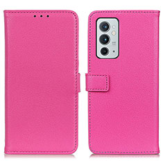 Handytasche Stand Schutzhülle Flip Leder Hülle D09Y für OnePlus 9RT 5G Pink