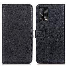 Handytasche Stand Schutzhülle Flip Leder Hülle D09Y für Oppo Reno6 Lite Schwarz