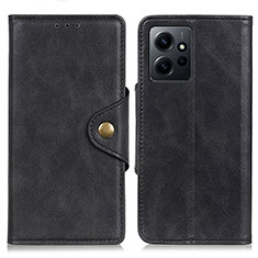 Handytasche Stand Schutzhülle Flip Leder Hülle D10Y für Xiaomi Redmi Note 12 4G Schwarz