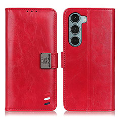 Handytasche Stand Schutzhülle Flip Leder Hülle D11Y für Motorola Moto Edge S30 5G Rot