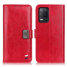 Handytasche Stand Schutzhülle Flip Leder Hülle D11Y für Realme 8s 5G Rot