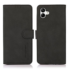 Handytasche Stand Schutzhülle Flip Leder Hülle D11Y für Samsung Galaxy M04 Schwarz